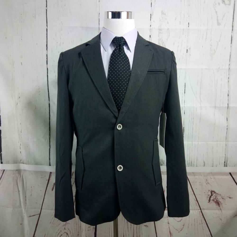 American Breed Casual Wear L Gray Suit Blazer